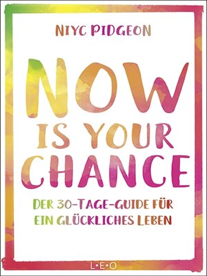 cover image of Now Is Your Chance